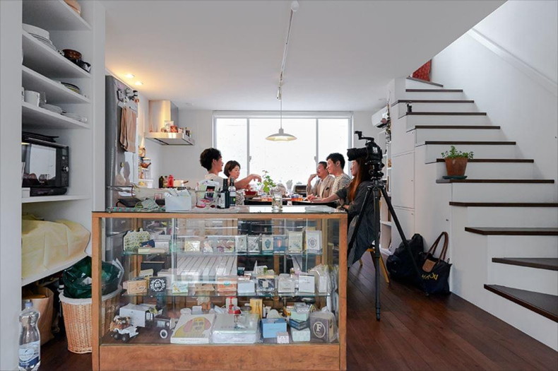 コレクションの映えるシンプルな家