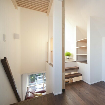 ペットと暮らす狭小住宅